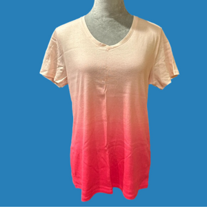 womens croft and barrow V Neck T-shirt large